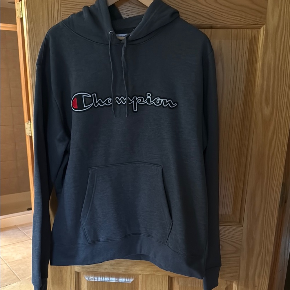 Champion Dark Gray Pullover Hoodie